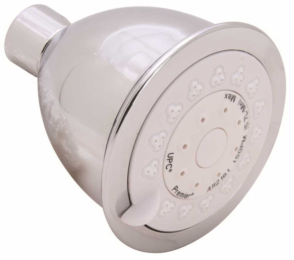 Premier 3-function Showerhead, Chrome, 1.5 Gpm