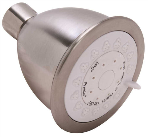 Premier 3-function Showerhead, Brushed Nickel, 1.5 Gpm