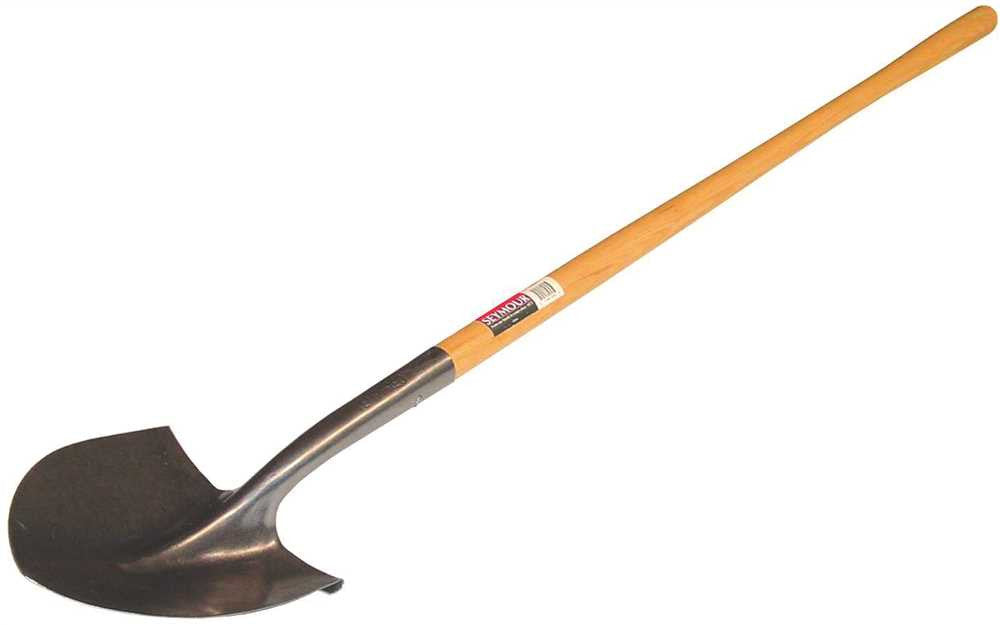 Seymour 90 Series Round Point Shovel, Economy Grade, 42" Wood Handle