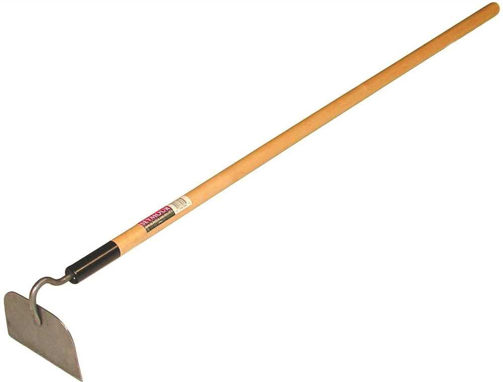 Seymour 90 Series Garden Hoe, Welded Head, Economy Grade, 48" Wood Handle