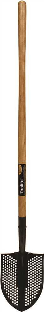 Toolite&reg; Round Point Shovel, 48 In. Wood Handle