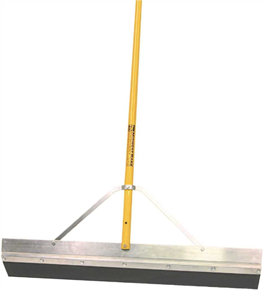 Midwest Rake Seal Coat Squeegee, 36 In. With 3 In. Tapered Round Edge Blade