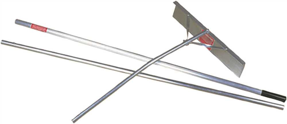 Midwest Rake Snow Roof Rake, 16 Ft. With 82 In., 3 Section, Telescoping Handle