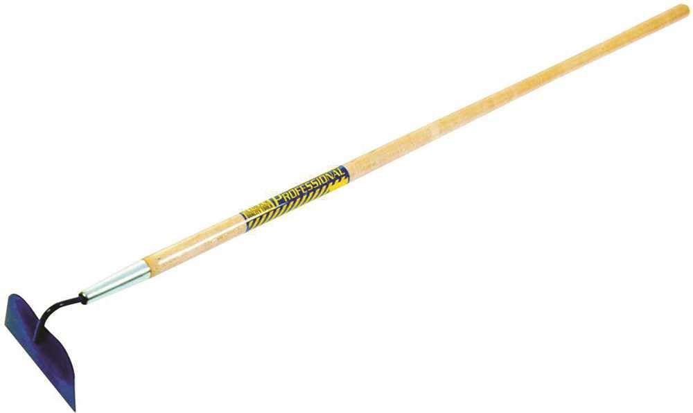 Seymour 20 Series Garden Hoe Professional Grade,  54" Wood Handle