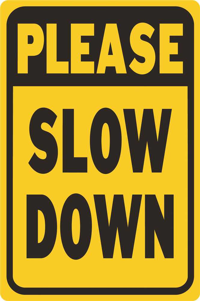 Please Slow Down Heavy-duty Reflective Sign, 12 In. X 18 In.