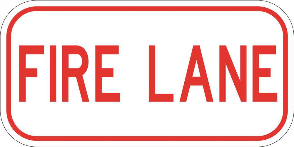 Fire Lane Heavy-duty Reflective Sign, 6" X 12"