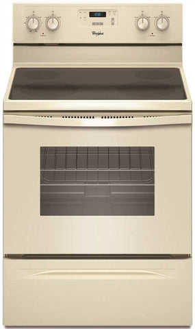 Whirlpool&reg; 30-inch 5.3 Cu. Ft. Single Oven Free-standing Electric Range, Biscuit