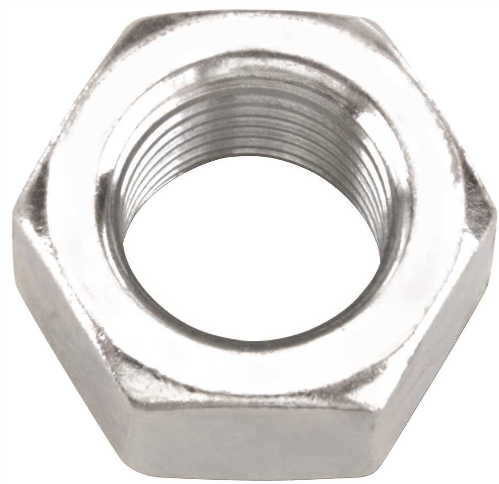 Zinc Hex Nut, 1-4 In.-20, 100 Per Pack