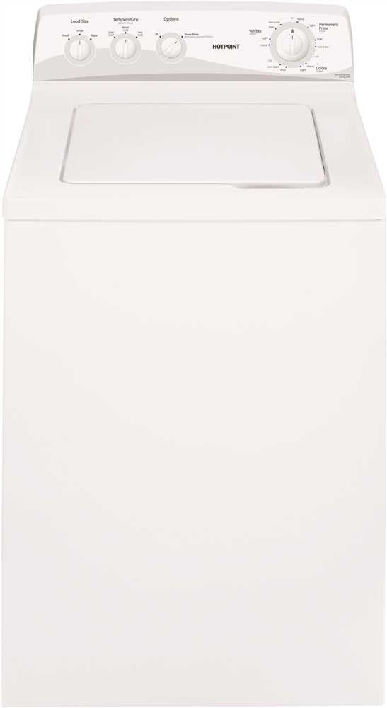 Hotpoint&reg; 3.7 Cu.ft. Top Load Washing Machine, White, 8 Cycles