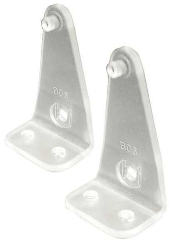 Mini Blind Hold Down Bracket 1-1-2", 2 Pieces Per Pack