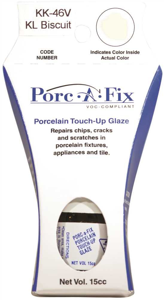 Porc-a-fix&reg; Porcelain Touch-up Glaze, Kohler Biscuit