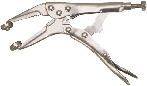 Hose Clamp Plier With Locking Jaw For Double Ring Wire Clamps Used On Washers & Dishwashers