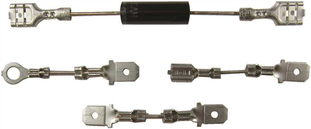 Universal Diode Kit Using Two 1-4" Female Quick Disconnect Terminal Adapters