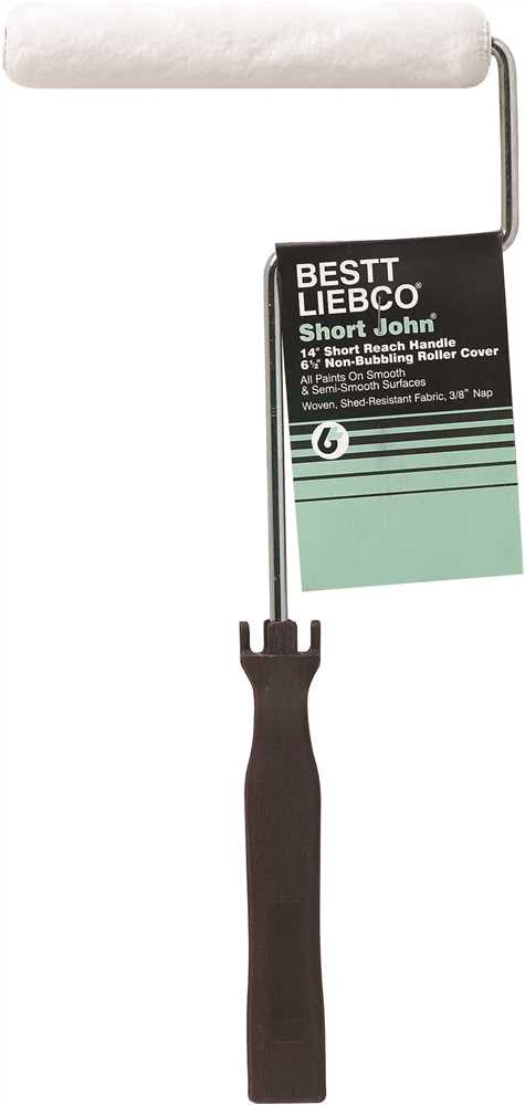 Bestt-liebco&reg; Short John&reg; 6-1-2 In. Roller Frame And Cover, 14 In. Reach