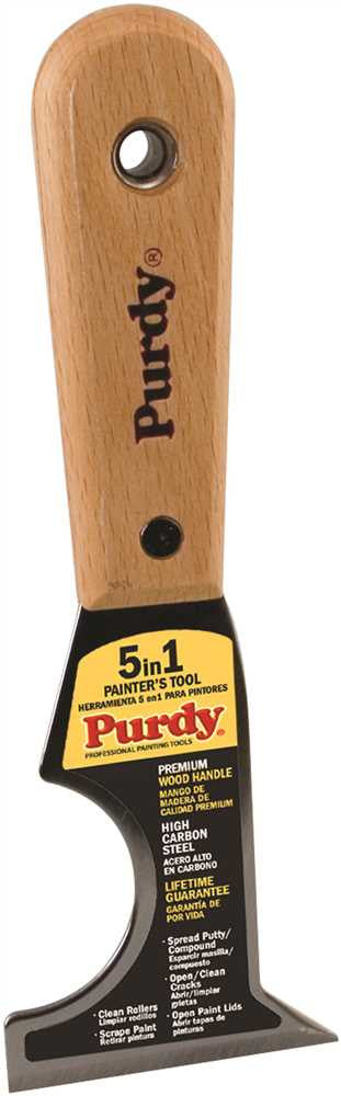 Purdy&reg; Contractor 5 In 1 Painters Tool With Wood Handle