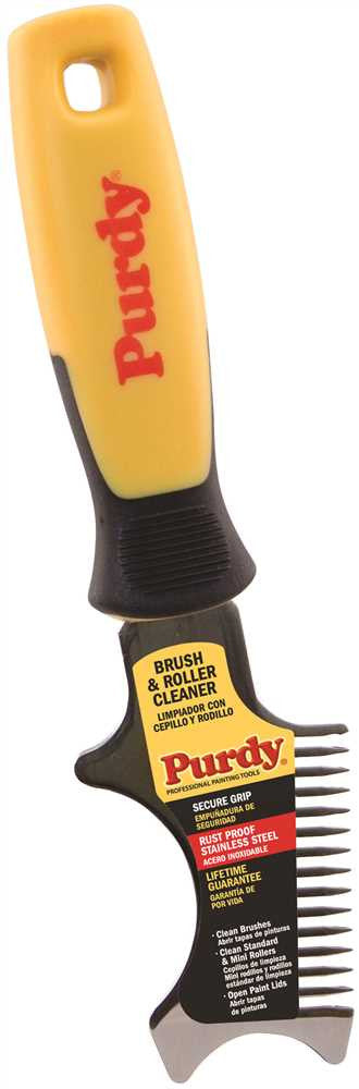 Purdy&reg; Contractor Stainless Steel Brush And Roller Cleaning Tool