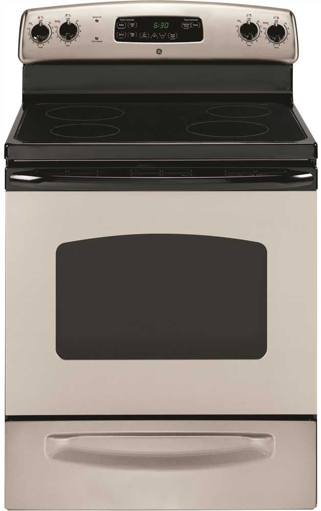 Ge&reg; 30-inch 5.3 Cu.ft. Free-standing Electric Range, Silver