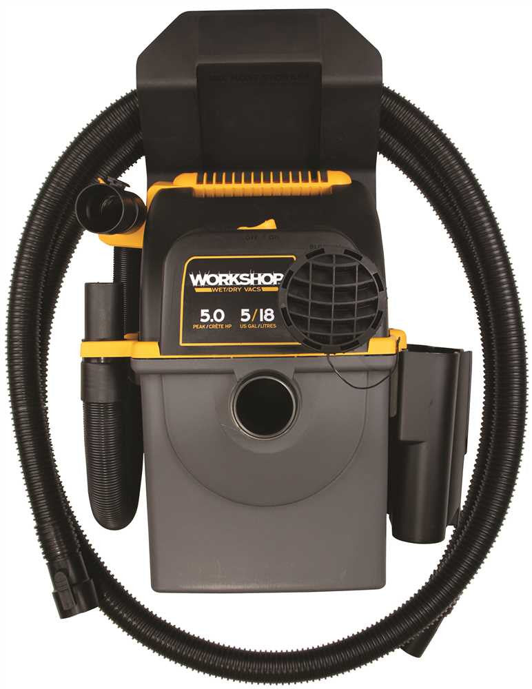 Workshop 5 Gallon, 5.0 Peak Hp Wall Wet-dry Vacuum