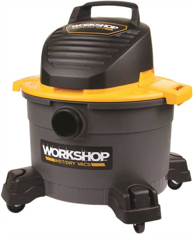 Workshop 6 Gallon, 2.5 Peak Hp Wet-dry Vacuum