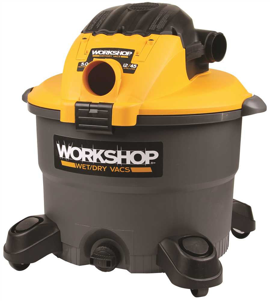 Workshop 12 Gallon, 5.0 Peak Hp Wet-dry Vacuum With Detachable Blower