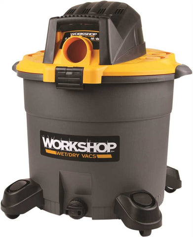 Workshop 16 Gallon, 6.5 Peak Hp Wet-dry Vacuum