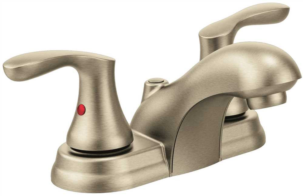 Cleveland Faucet Group Cornerstone Two Handle Lavatory Faucet Less Pop-up