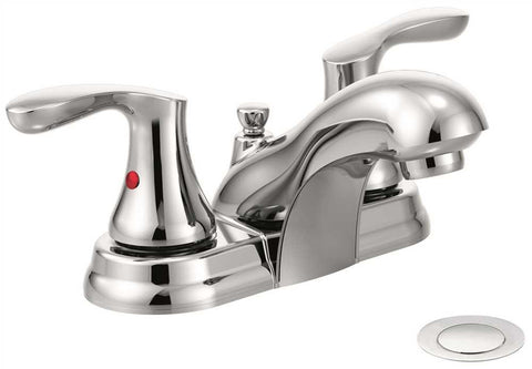 Cleveland Faucet Group Cornerstone Two Handle Lavatory Faucet With Pop-up