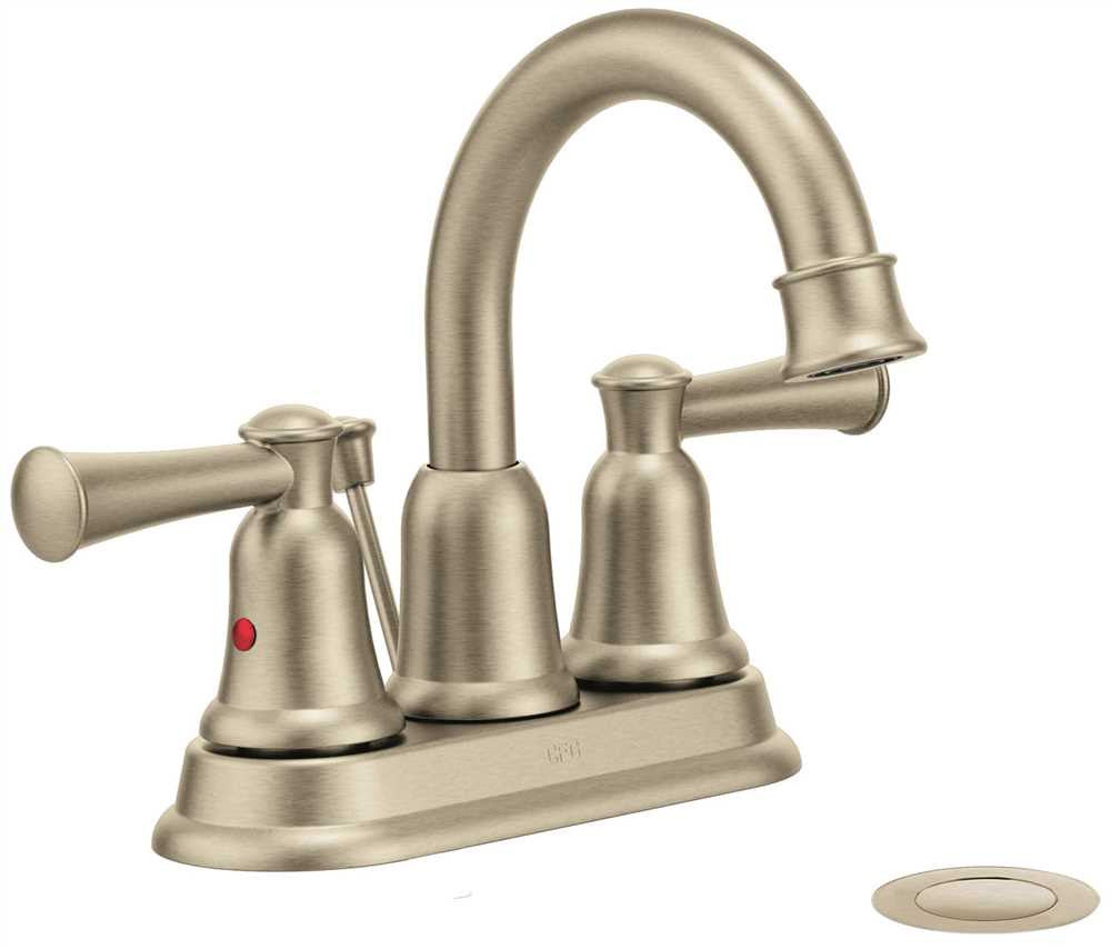 Cleveland Faucet Group Capstone Two Handle High Arc Lavatory Faucet With Pop-up, Brushed Nickel