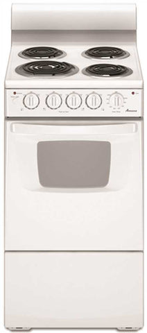 Amana&reg; 20-inch 2.6 Cu. Ft. Free-standing Electric Range, White