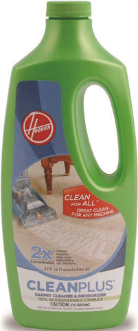 Hoover Cleanplus 2x Carpet Cleaner And Deodorizer 32 Oz