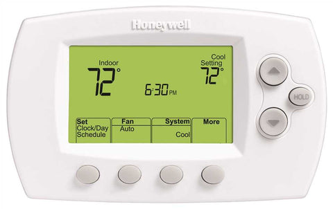 Honeywell Focuspro&trade; 6000 Digital Wi-fi Thermostat, 7-day Programmable, 3 Heat- 2 Cool