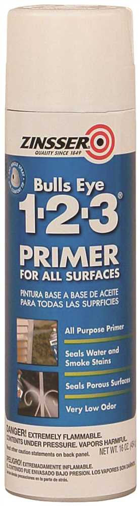 Zinsser Bullseye Water-based 1-2-3&reg; Spray  Primer