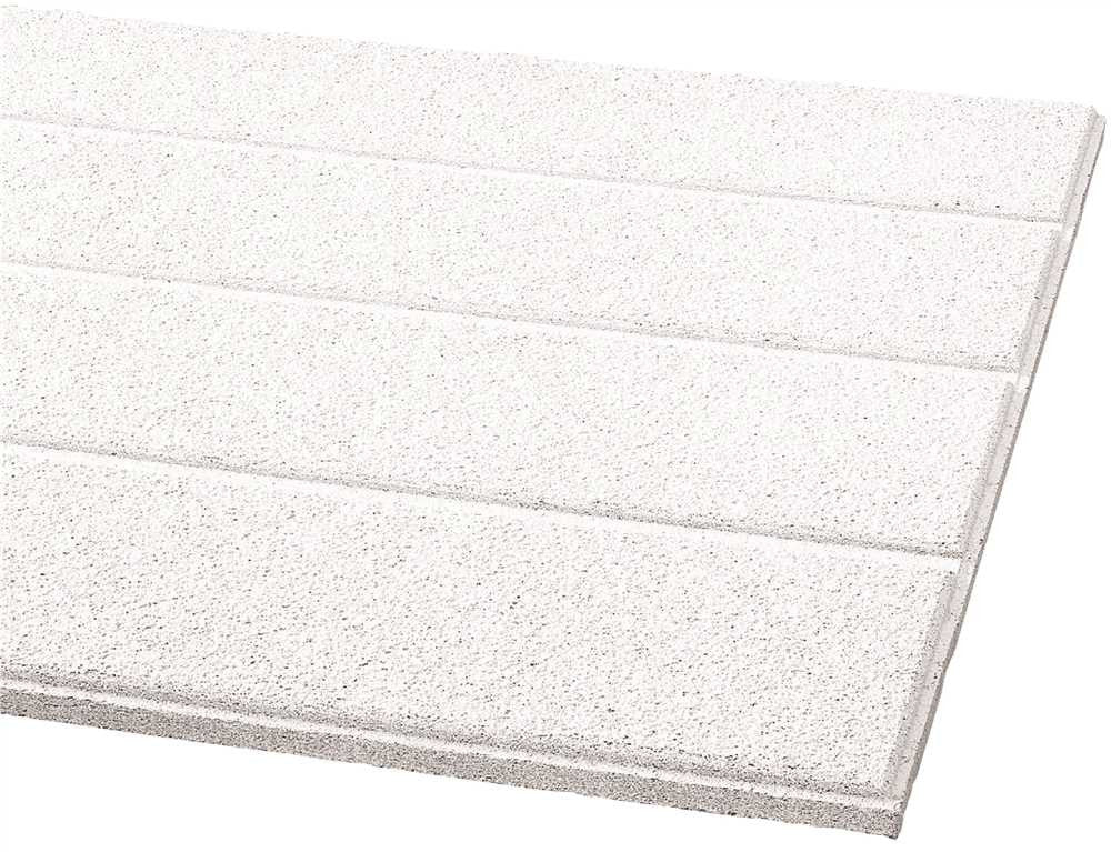 Armstrong&reg; Acoustical Ceiling Tile 511a Cirrus Second Look Iii Humiguard Plus, 24x48x3-4 In., 6 Per Case