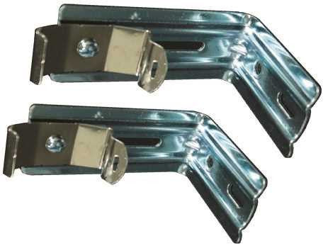 Vertical Blind Steel Headrail Brackets With Screws