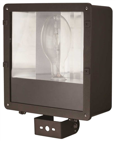 Monument Floodlight With Pulse Start And Aluminum Housing, Bronze, 1 400-watt Metal Halide Lamp (included)