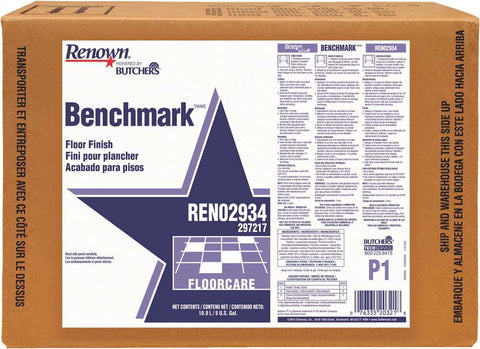 Renown&reg; Powered By Butchers&reg; Benchmark Floor Finish 5 Gallon Pail