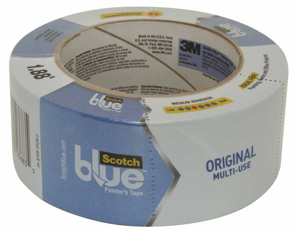 3m&trade; Scotchblue&trade; Painter's Tape Original Multi-surface, 2 In. X 60 Yd.