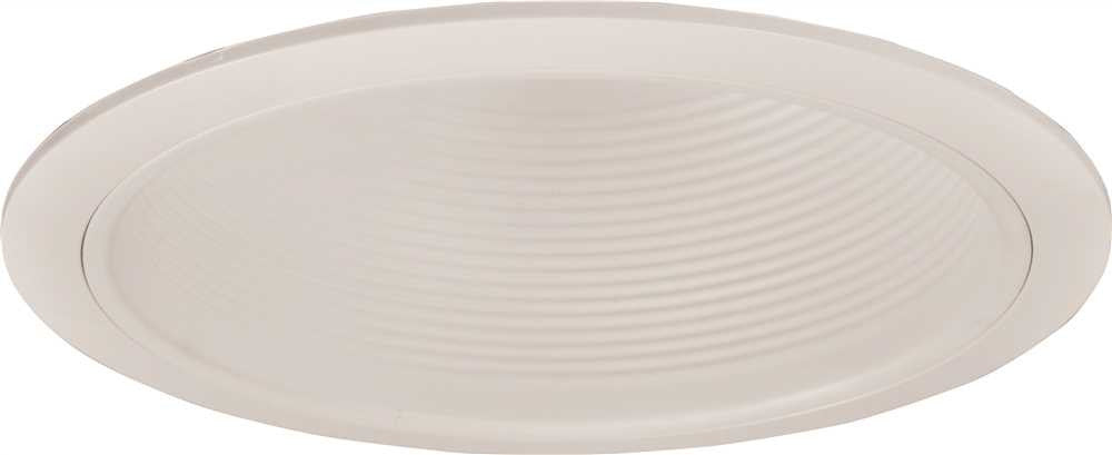 Monument Recessed Lighting 6 In. White Metal Baffle With Trim White