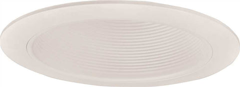 Monument Recessed Lighting 6 In. White Metal Baffle With White Trim