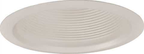 Monument Recessed Lighting 5 In. White Metal Baffle With White Metal Trim Ring