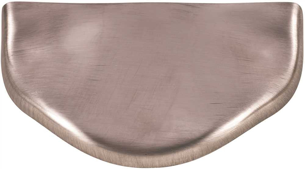 Wingits Wave Flat Foot Rest, Satin Finish