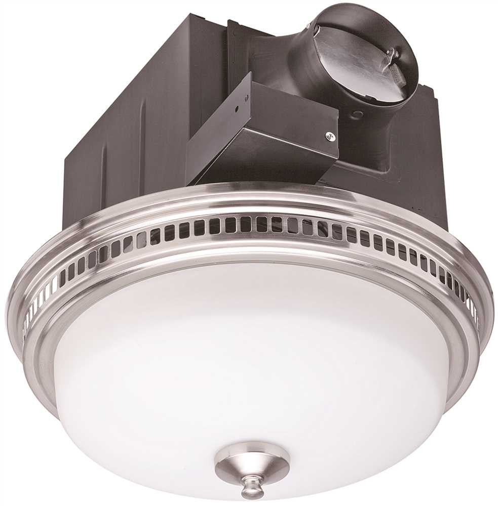 Monument Exhaust And Ventilation Fan With Light, 110cfm