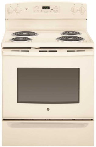 Ge&reg; 30-inch 5.3 Cu.ft. Free-standing Electric Range, Bisque