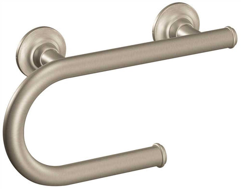 Moen Csi Grab Bar 8 In. Brushed Nickel With Accessories