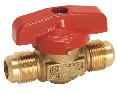 Premier&reg; Gas Ball Valve, Flare X Flare, 5-8 In.