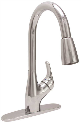 Premier Waterfront Kitchen Faucet Pull Down Spout Chrome