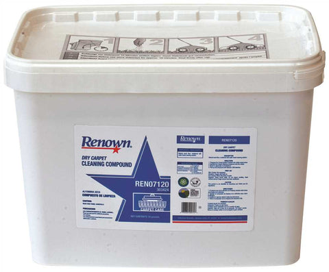 Renown&reg; Dry Carpet Cleaning Compound 20 Lb. Bucket