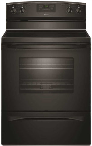 Amana&reg;30-inch 4.8 Cu.ft. Free-standing Electric Range, Black