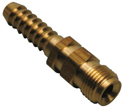 Proplus&reg; Brass Hose Barb, 1-4 In. Barb X 1-4 In. Inverted Flare Adapter