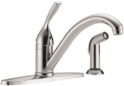 Delta Kitchen Faucet Single Lever Handle Lead Free Chrome